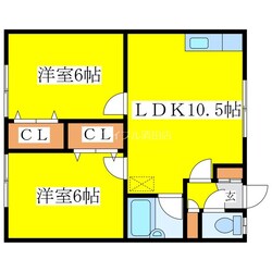 メゾンドきりきの物件間取画像